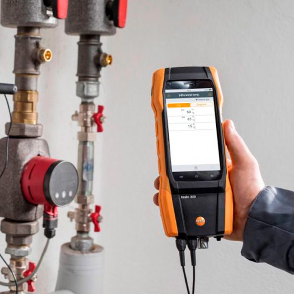 Testo Analizador - Set 300 Longlife con dilución con impresora - Imagen 7