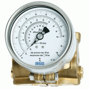 Wika - Manómetro diferencial Cryo Gauge 712.15.100, 732.15.100