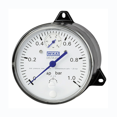 Manómetro de presión de gas práctico portátil 1PC Medidor Manómetro diferencial 