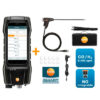 Set analizador Testo 300 con Sonda humos flexible