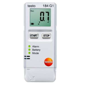 Monitor de temperatura, humedad y vibraciones testo 184 G1
