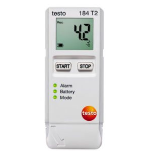 Monitor de temperatura USB testo 184 T2