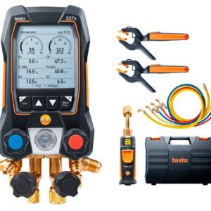 Set analizador de refrigeración testo 557s - Set Smart Digital con vacío y mangueras