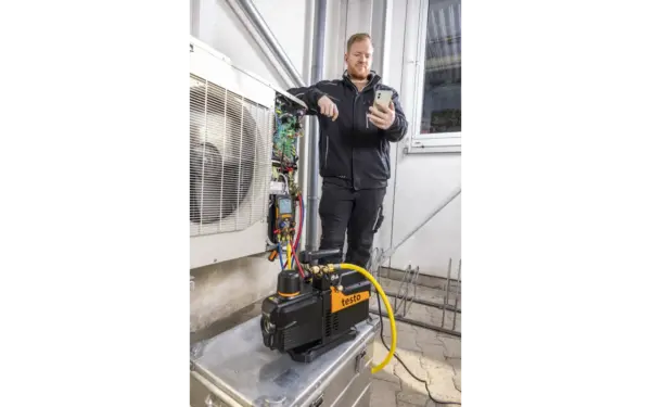 Bomba de vacío automática testo 565i 10CFM - Con test de estanqueidad integrado y 10 CFM (283 l/min) - Imagen 4