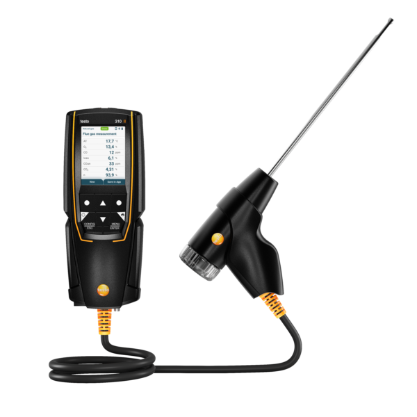 Analizador de combustión Testo 310 II EN - Set con impresora - Imagen 2