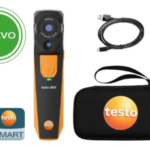 Set cámara termográfica 860i - Cámara para smarphone, con cable USB-C y estuche de transporte